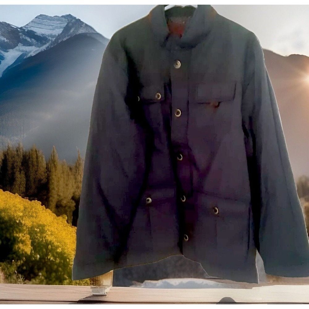 UNTUCKit Lightweight‎ Navy Blue Nylon Jacket Coat L Men NWT SALE